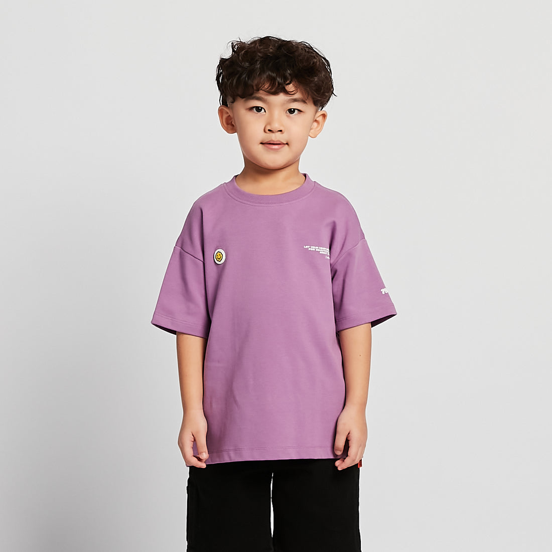 Boy Embroidery Oversized Tee - SB2508114