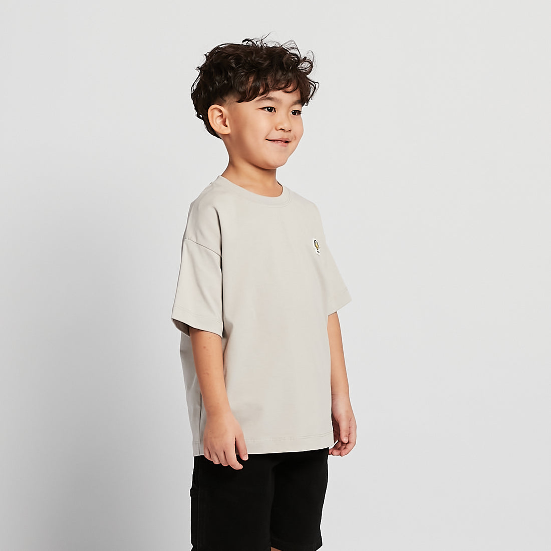 Boy Embroidery Oversized Tee - SB2508115