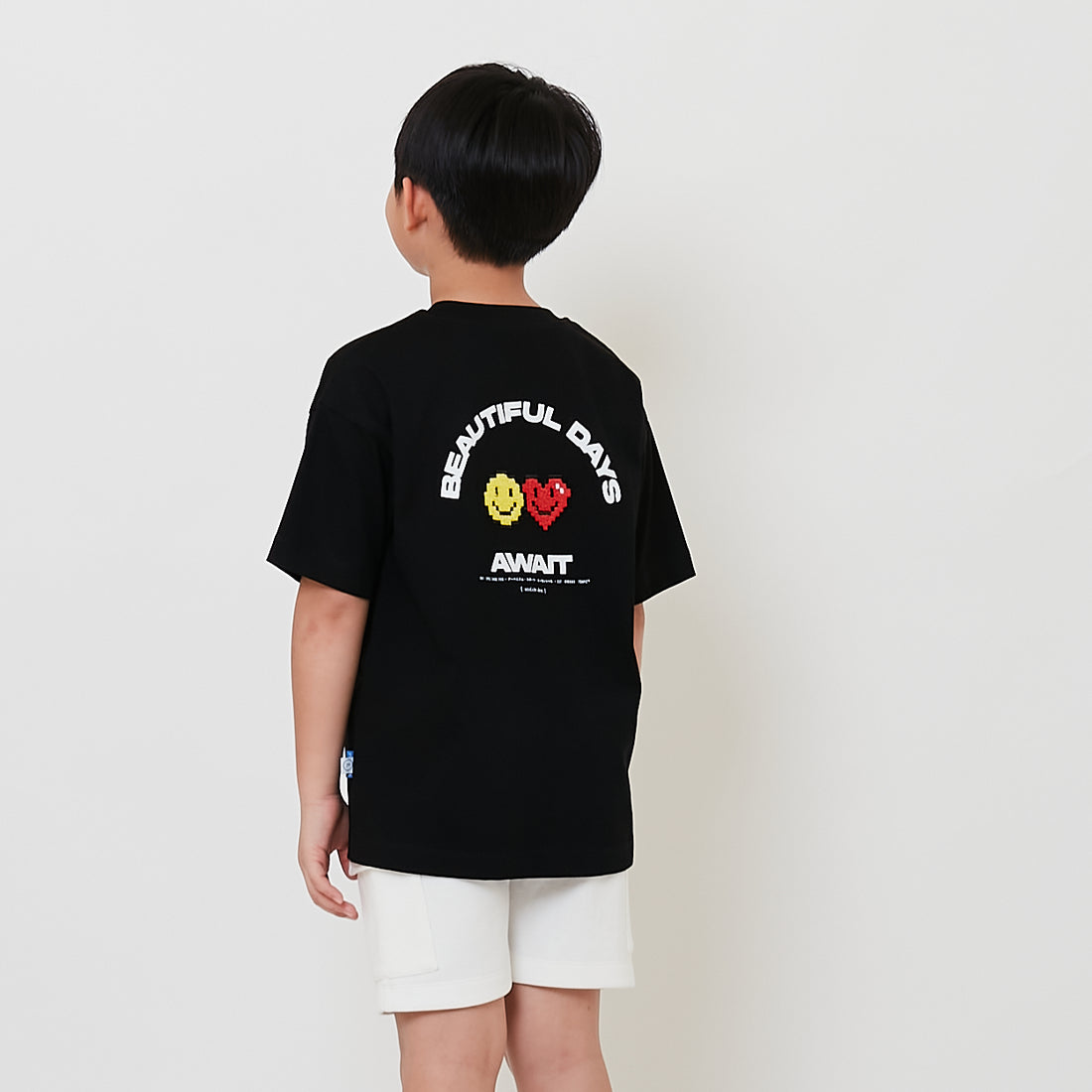Boy Embroidery Oversized Tee - SB2508115