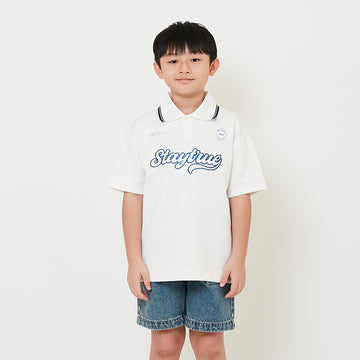 Boy Embroidery Oversized Jersey Tee - SB2509120