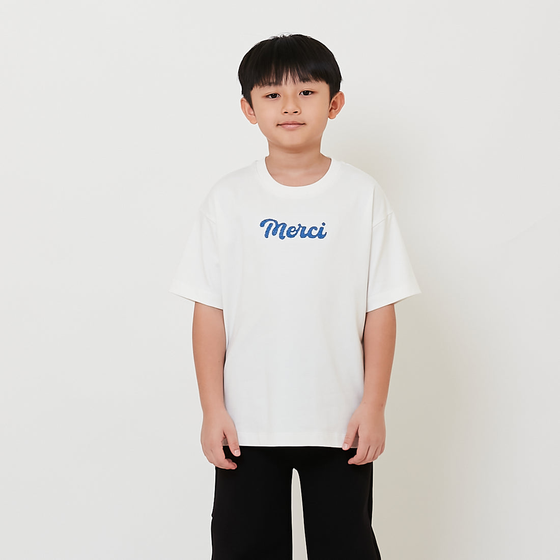 Boy Embroidery Oversized Tee - SB2509126
