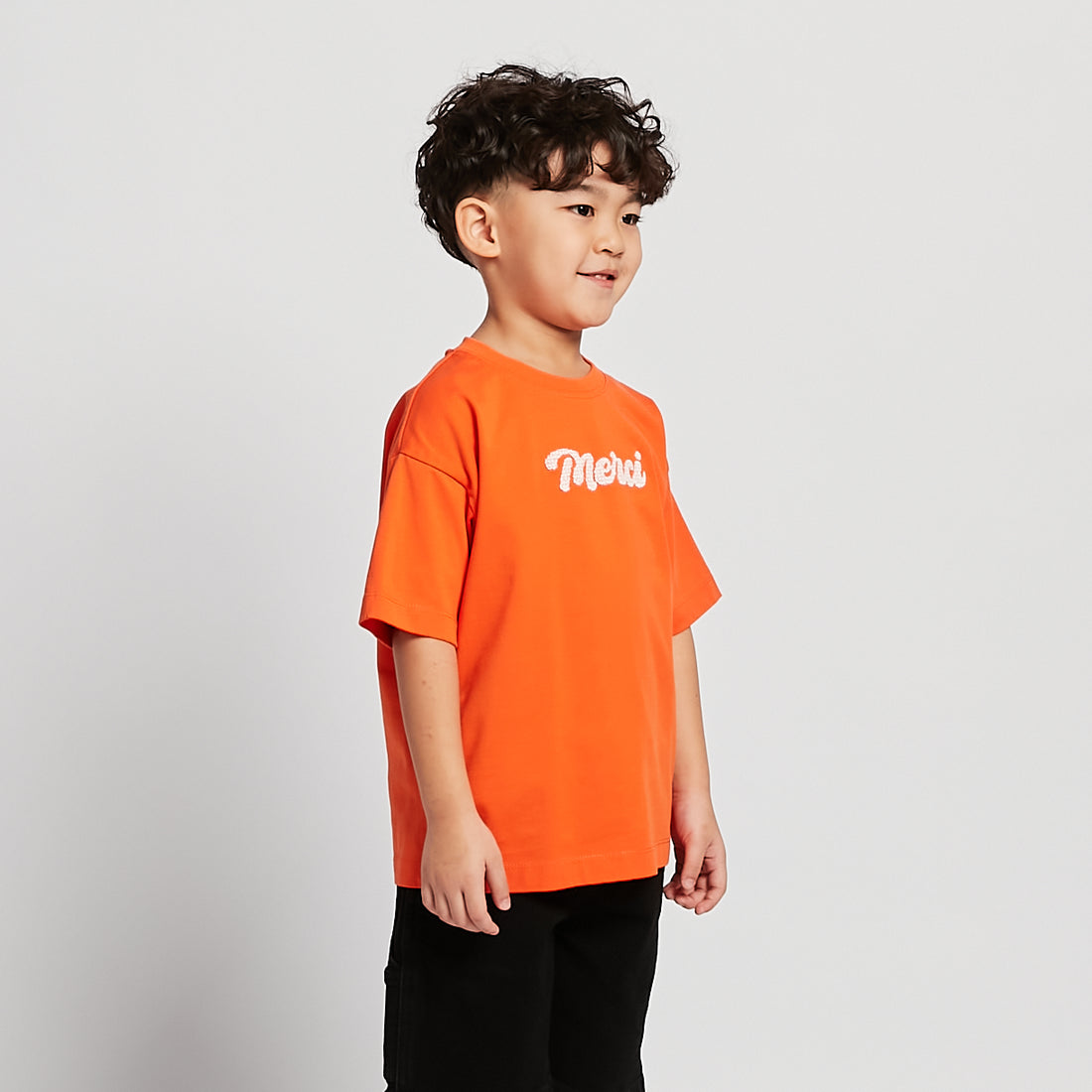 Boy Embroidery Oversized Tee - SB2509126