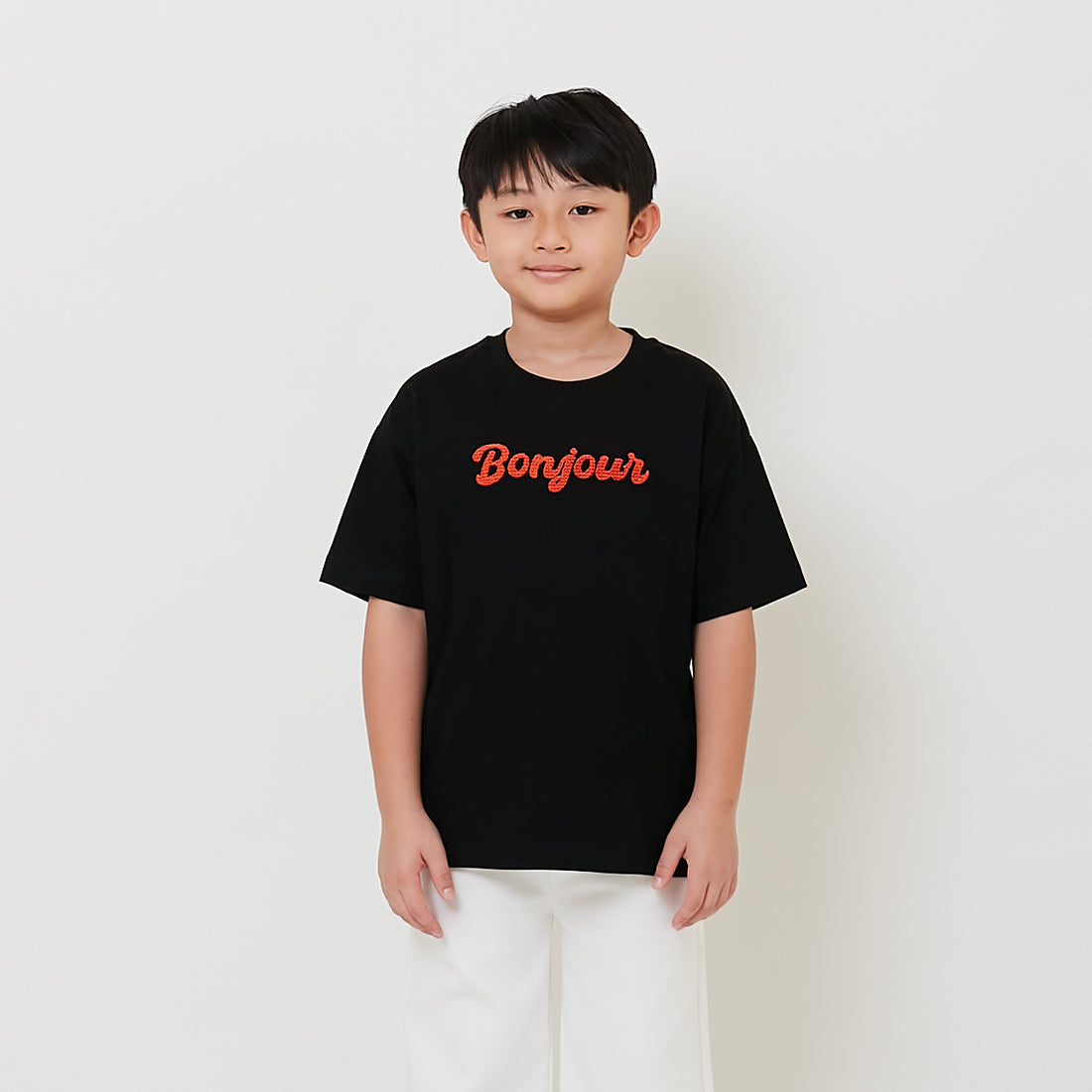 Boy Embroidery Oversized Tee - SB2509126