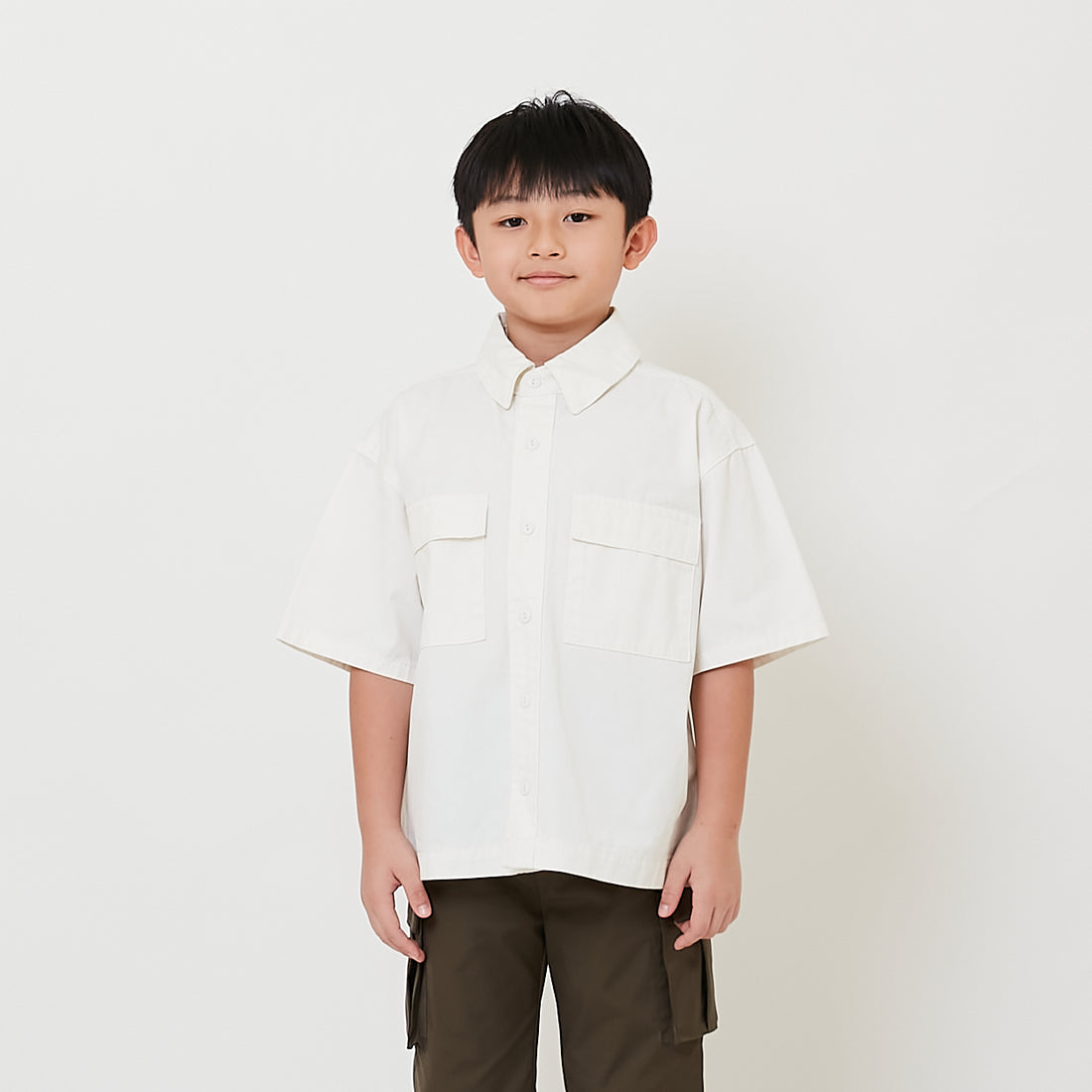 Boy Oversized Denim Shirt - SB2510132