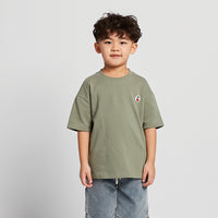 Boy Rubber Tag Oversized Tee - SB2510136