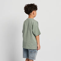 Boy Embroidery Oversized Tee - SB2510138