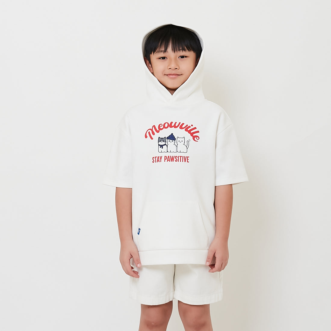 Boy Oversized Neoprene Hoodie - SB2511142