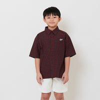 Boy Oversized Shirt - Red - SB2511145A