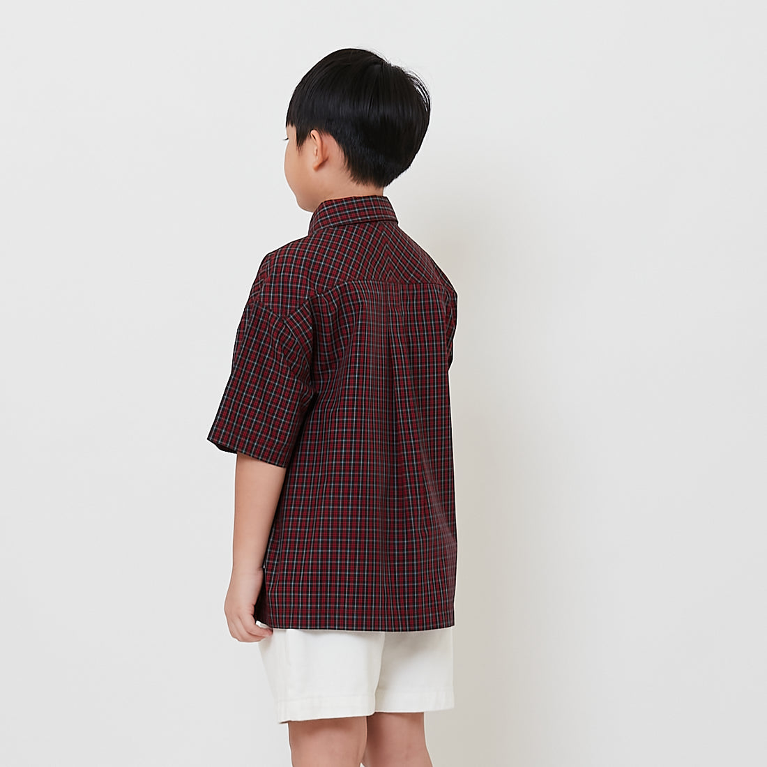 Boy Oversized Shirt - Red - SB2511145A
