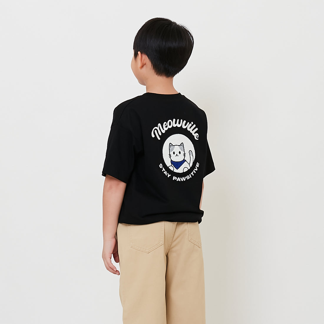 Boy Embroidery Oversized Tee - SB2511153