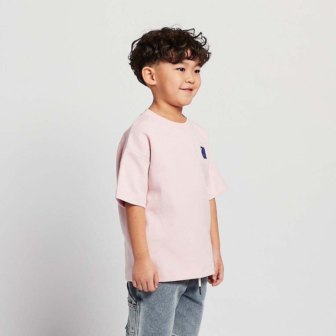 Boy Oversized Embroidery Tee - SB2511154