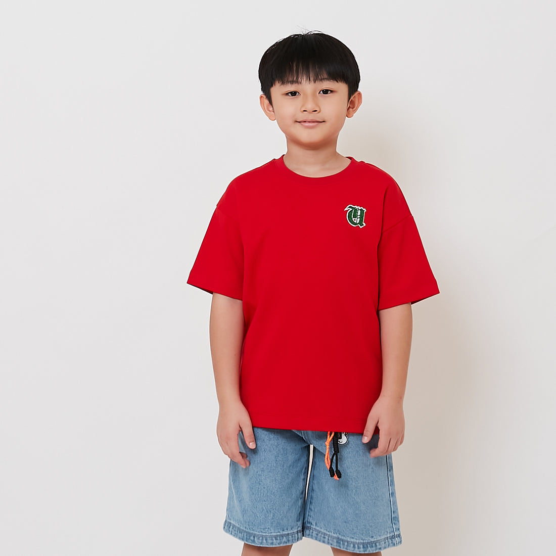 Boy Oversized Embroidery Tee - SB2511154