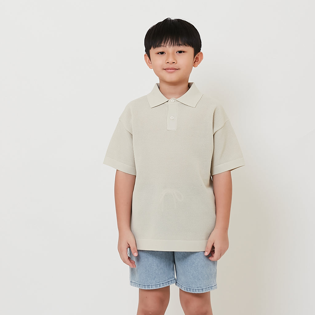 Boy Oversized Polo Top - SB2511177