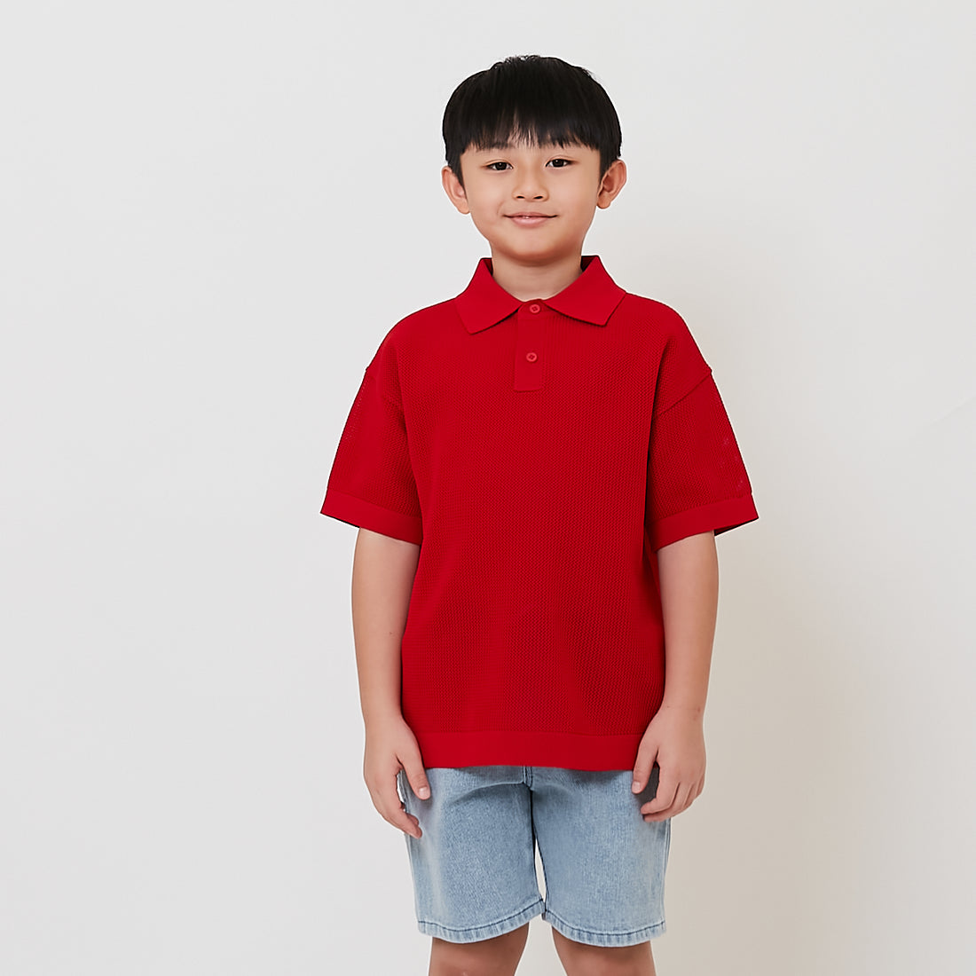 Boy Oversized Polo Top - SB2511177