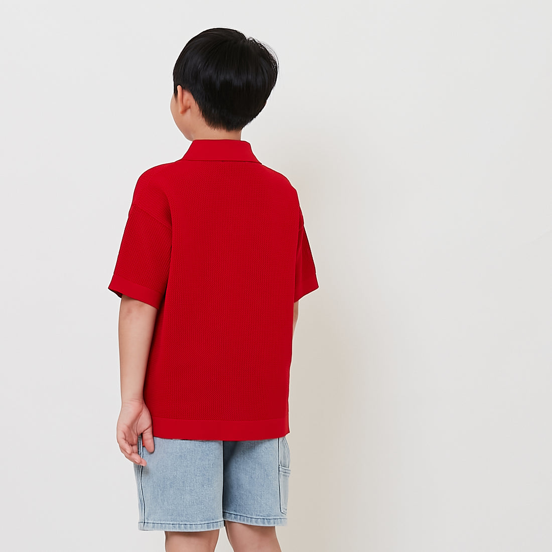 Boy Oversized Polo Top - SB2511177