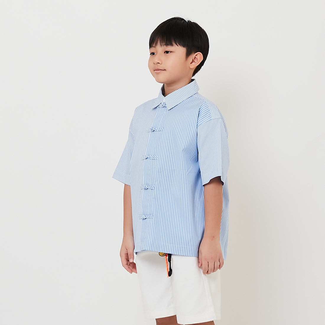 Boy Oversized Oxford Tang Suit Shirt - Light Blue - SB2512160A
