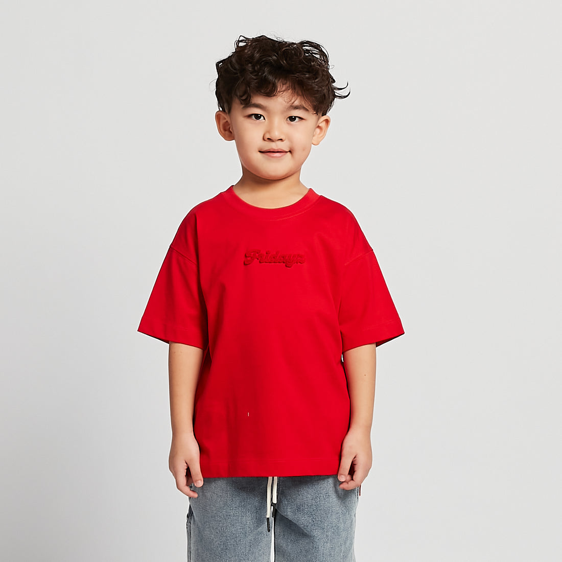 Boy Embroidery Oversized Tee - SB2512164