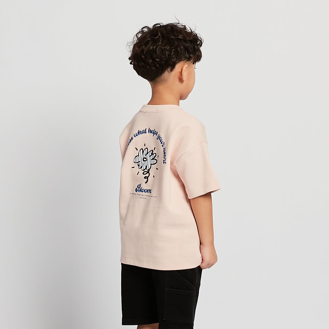 Boy Embroidery Oversized Tee - SB2512166