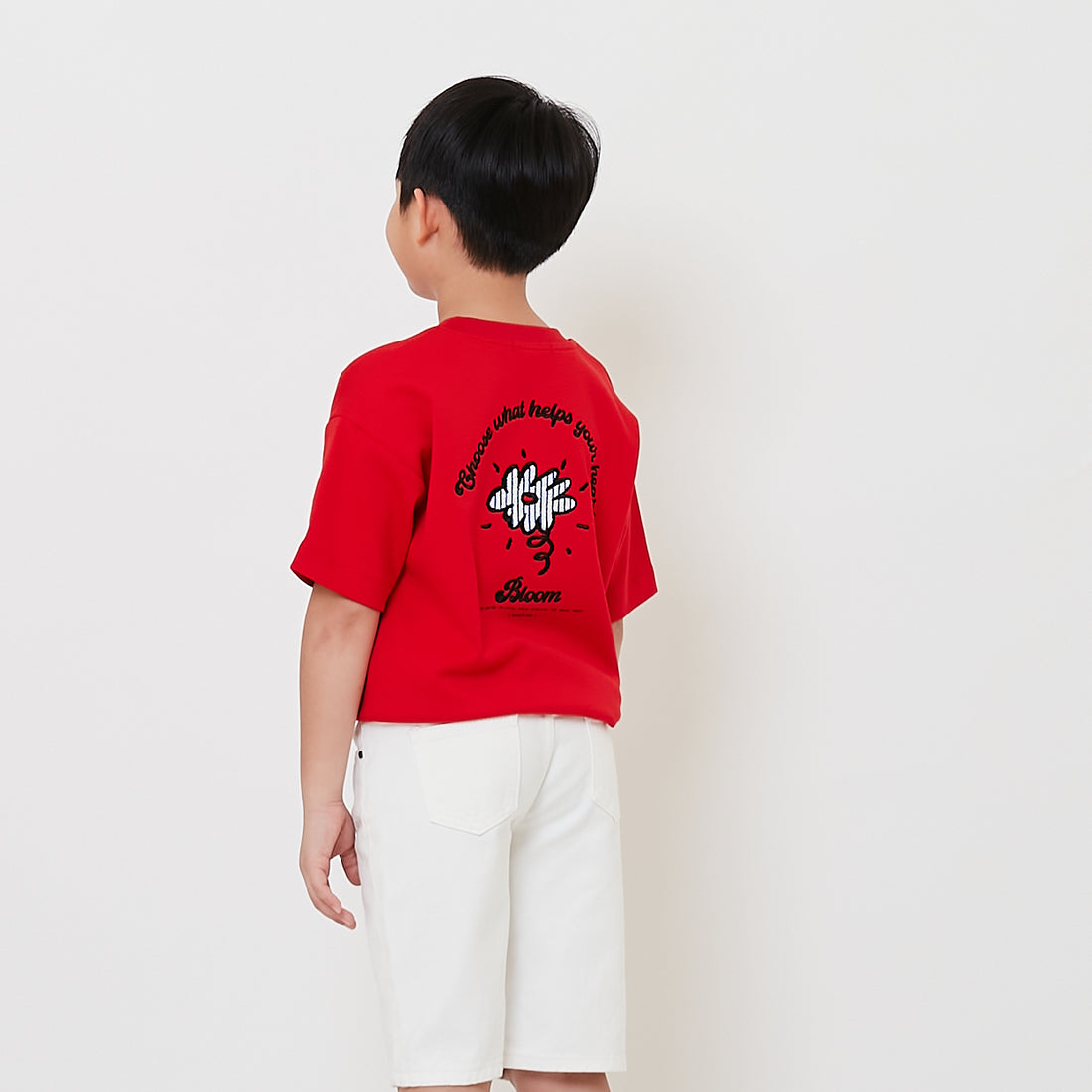 Boy Embroidery Oversized Tee - SB2512166