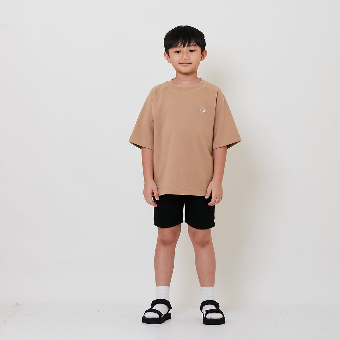 Boy Pique Shorts - Black - SB2512169C