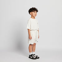 Boy Printed Sweat-Shorts - Off White - SB2512174A