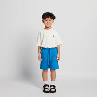 Boy Printed Sweat-Shorts - Royal Blue - SB2512174C