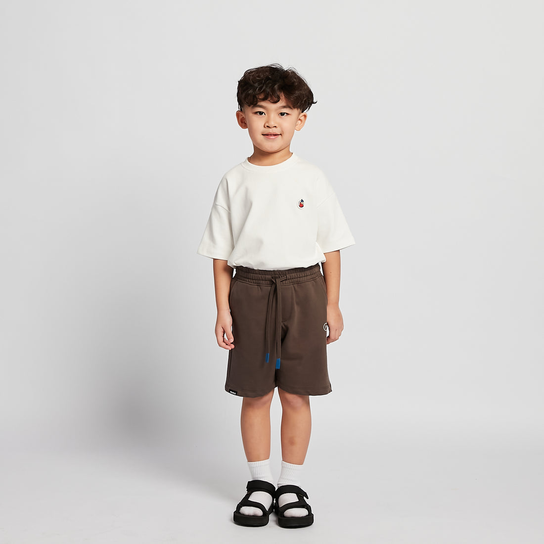 Boy Printed Sweat-Shorts - Metal - SB2512174D