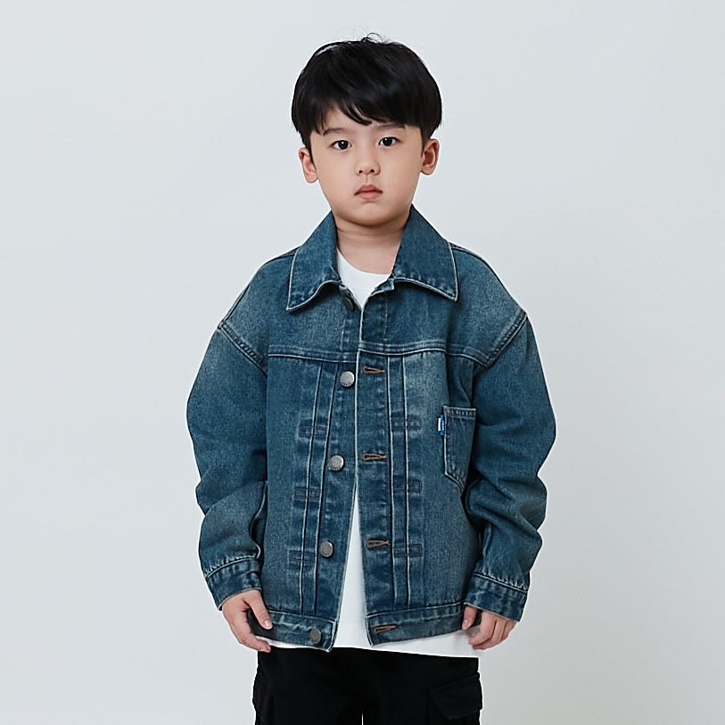 Boy Oversized Denim Jacket - SB2601001A