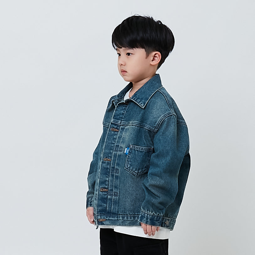 Boy Oversized Denim Jacket - SB2601001A