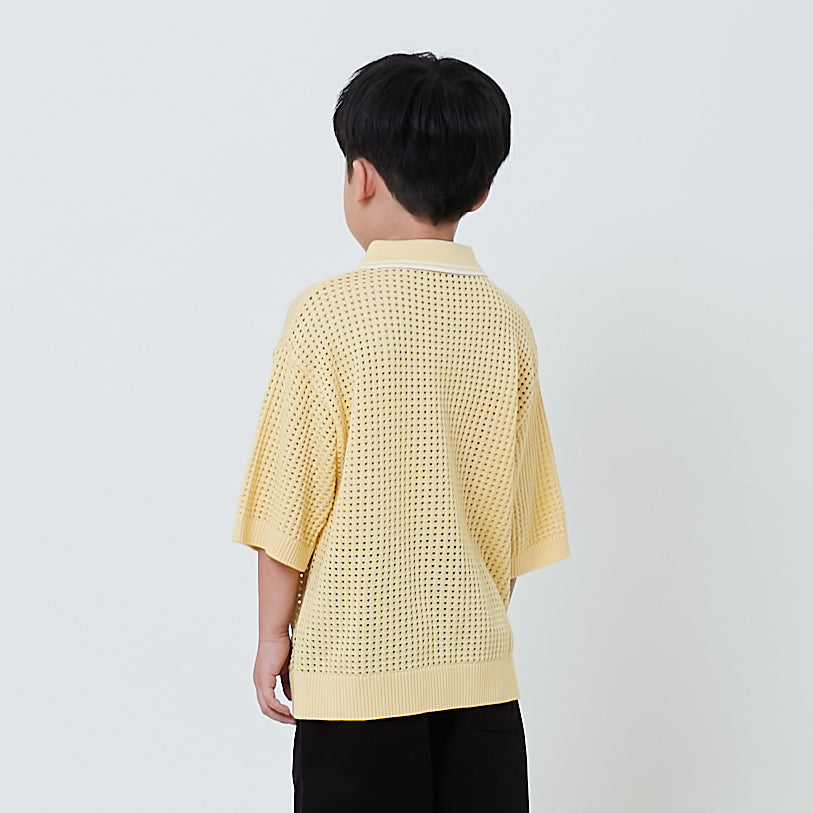 Boy Oversized Polo Top - SB2601002