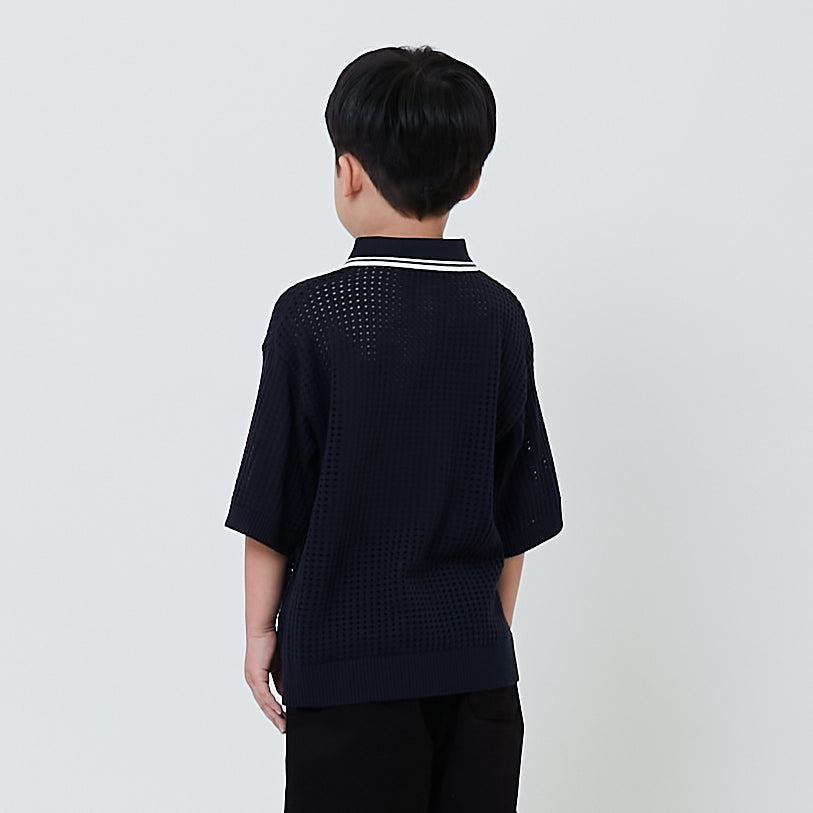Boy Oversized Polo Top - SB2601002