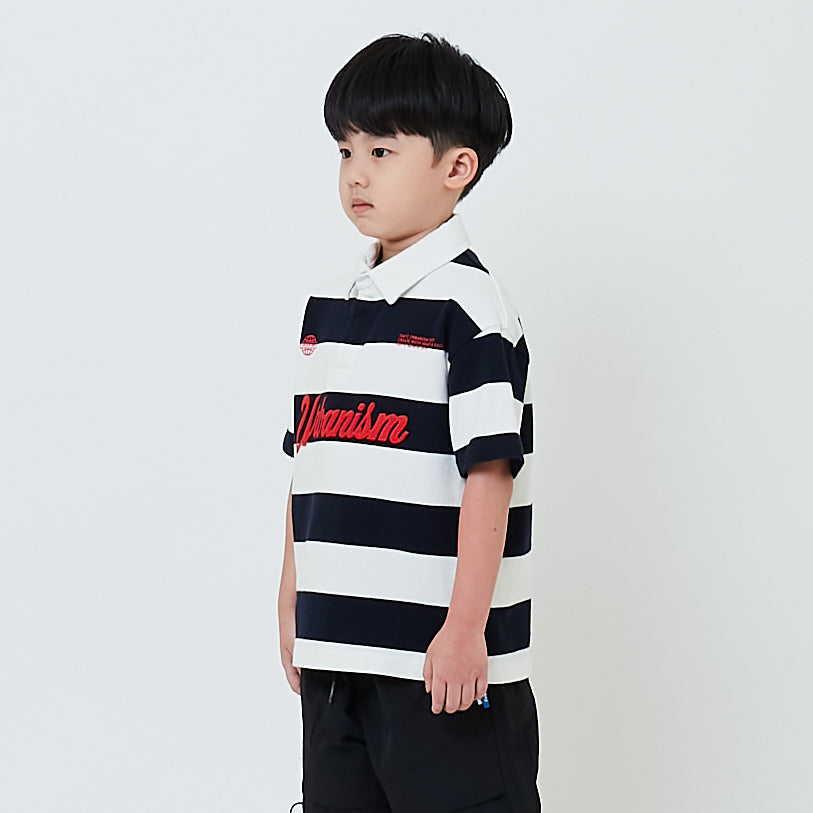 Boy Embroidery Oversized Jersey Tee - SB2601004