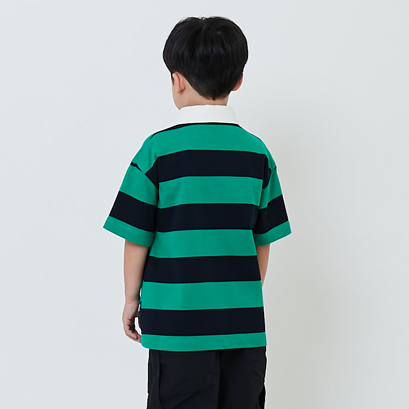 Boy Embroidery Oversized Jersey Tee - SB2601004