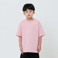Boy Printed Oversized Tee With Rubber Tag - SB2601008