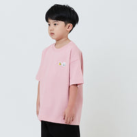 Boy Printed Oversized Tee With Rubber Tag - SB2601008