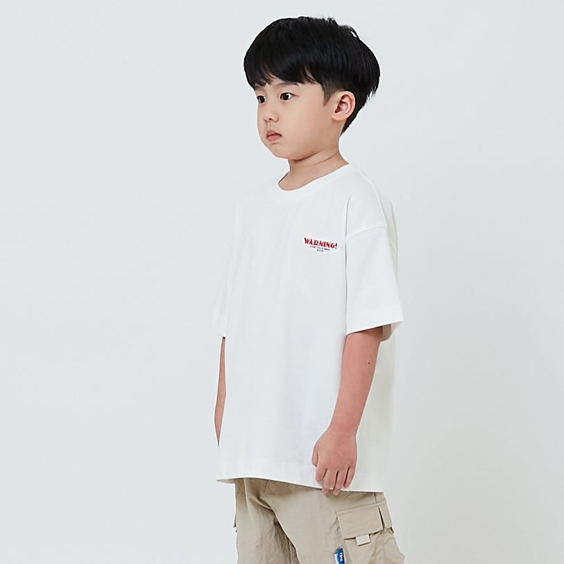 Boy Embroidery Oversized Tee - SB2601010