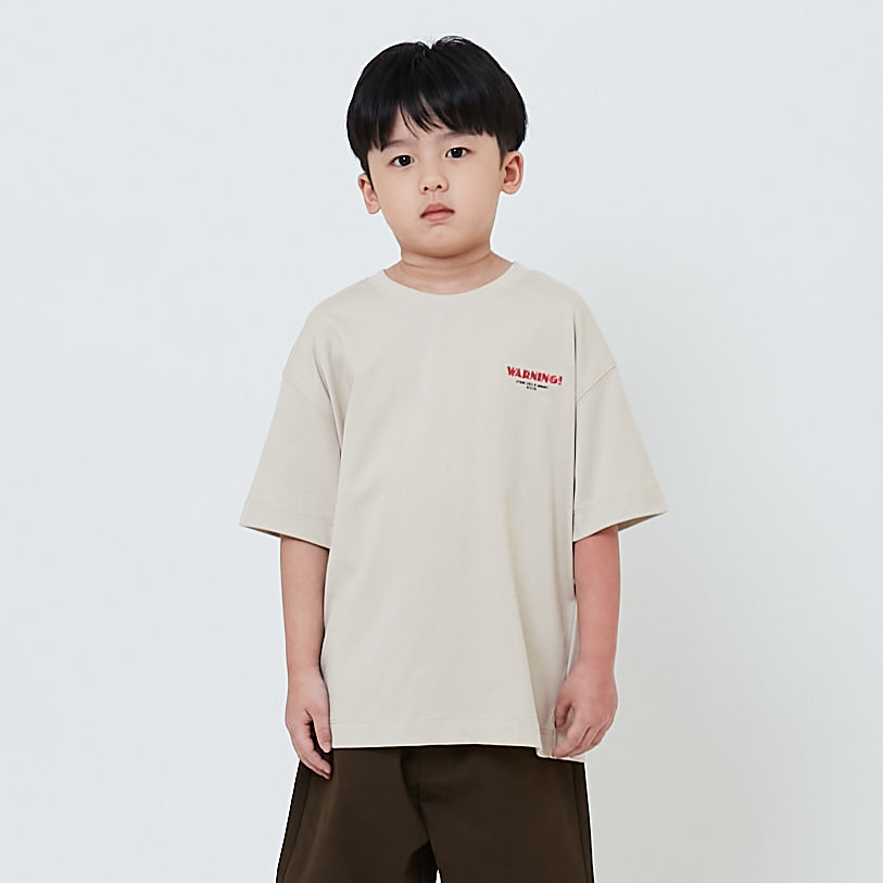 Boy Embroidery Oversized Tee - SB2601010