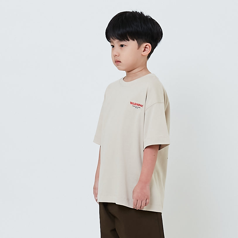 Boy Embroidery Oversized Tee - SB2601010