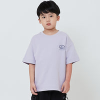 Boy Printed Oversized Tee - Lilac - SB2602021B