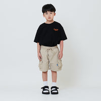Boy Nylon Shorts - Khaki - SB2602029A