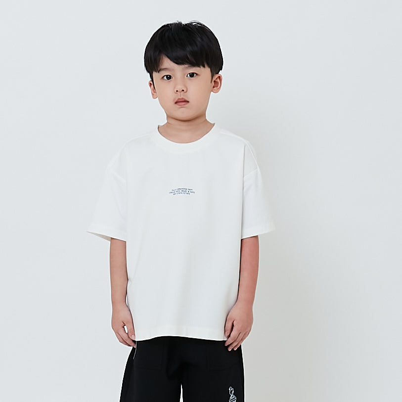 Boy Hybrid Oversized Tee - Off White - SB2603030A
