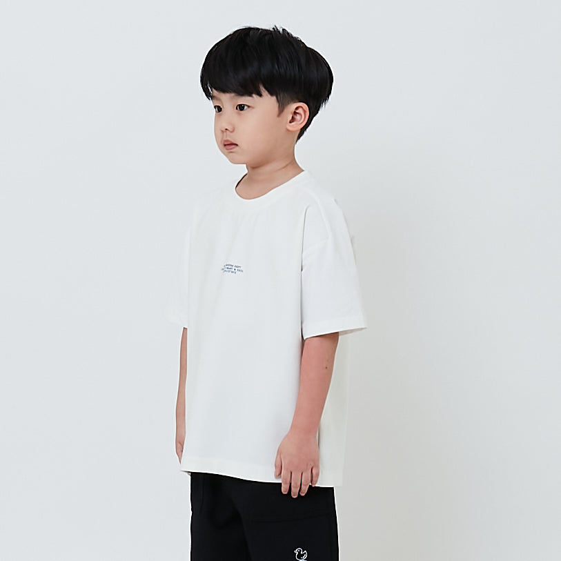 Boy Hybrid Oversized Tee - Off White - SB2603030A