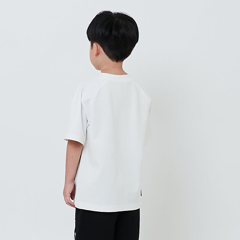 Boy Hybrid Oversized Tee - Off White - SB2603030A