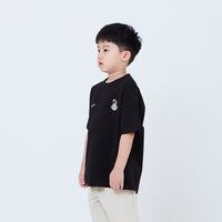 Boy Printed Oversized Tee - Black - SB2603031E