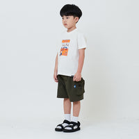 Boy Nylon Shorts - Army Green - SB2603035A