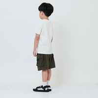 Boy Nylon Shorts - Army Green - SB2603035A