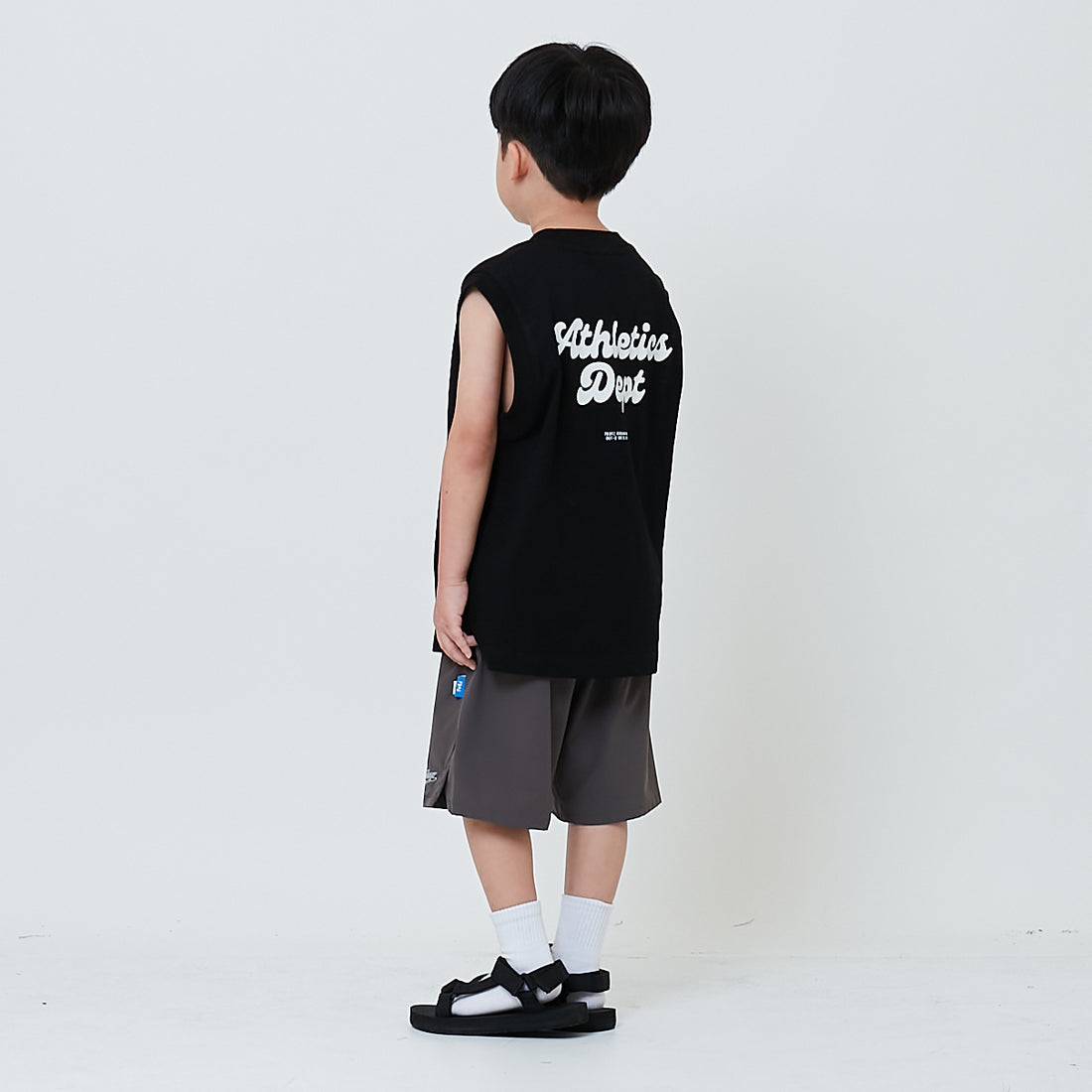Boy Nylon Shorts - Metal - SB2604053A