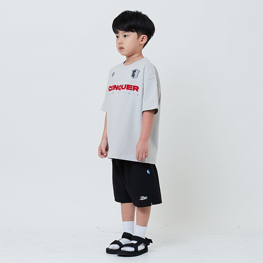 Boy Nylon Shorts - Black - SB2604053B