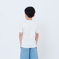 Boy Graphic Tee - Off White - SB2604062A