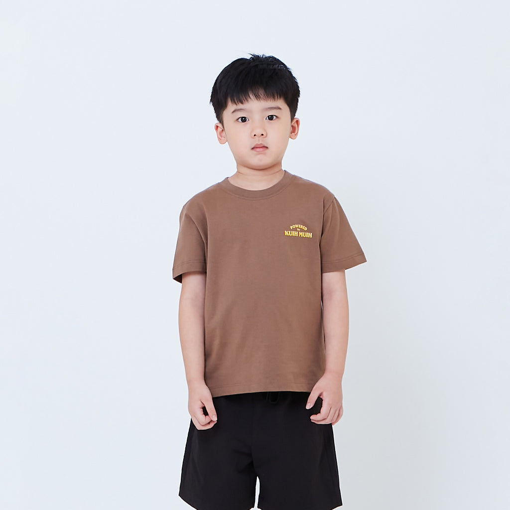 Boy Graphic Tee - Brown - SB2604062E
